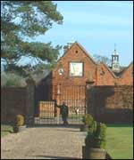 One of the garden gates