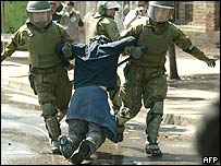 چلی میں مظاہرے