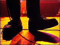 John's brothel creepers (pic: Karen McBride)