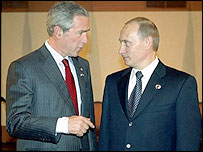 Hai ông Putin và Bush