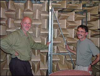 Chris Watson and Steve Nevard