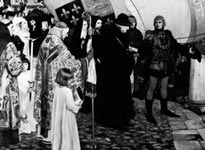 John & Sebastian Cabot set sail from Bristol, 1497 (Oil on canvas by Ernest Board, 1906 - Getty Images)