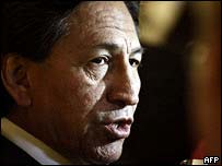 O ex-presidente do Peru, Alejandro Toledo