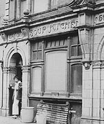 Soup kitchen for the Jewish poor