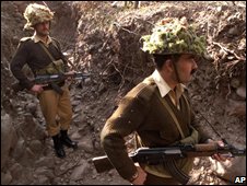 لائن آف کنٹرول پر پاکستانی فوجی