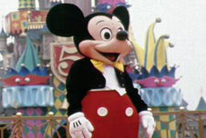 Mickey Mouse at Disneyland, Paris, France