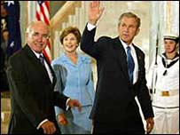 بوش، لورا بوش، هوارد