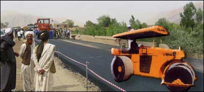 د سړکونو جوړول 