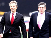 Tony Blair ve Gordon Brown