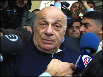 Kıbrıs Türk toplumu lideri Rauf Denktaş