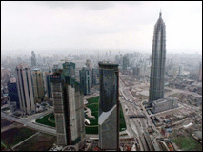Tháp Jin Mao ở Thượng Hải