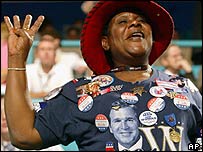 Delegada na convenção republicana