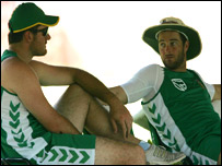 ग्रैम स्मिथ और मार्क बाउचर