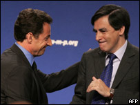 François Fillon e Nicolas Sarkozy