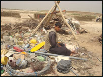 آهنپاره ها و مواد منفجره