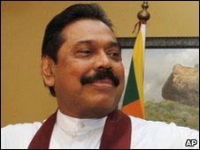 Paresident Mahinda Rajapaksa