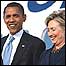 Barack Obama e Hillary Clinton