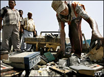 Bağdat'taki bombalı saldırı sonrası 