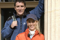 Eleri Sion a Iolo Williams 