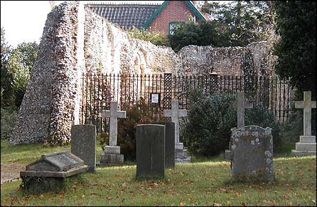 Leper chapel, Dunwich