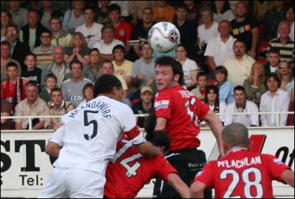 Hereford United v Morecambe in the play-offs