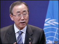 UN Secretary-General, Ban Ki-moon 