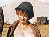 Atriz de filme pornô amador alemão (Foto: MDR)