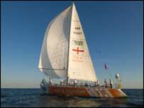 Humber Clipper crosses the finish line