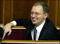 Арсеній Яценюк - кандидатура Ющенка на міністра МЗС