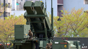 日本已在东京市区部署爱国者3型防空导弹（11/04/2013）