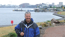 Derek in Cardiff Bay