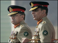 ژنرال کیانی و پرویز مشرف