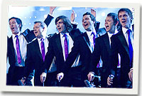 Bydd Only Men Allowed yn cymryd rhan i godi arian