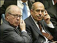 برادعی و بليکس در اجلاس شورای امنيت