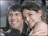 टॉम क्रूज़ और केटी होम्स