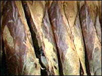 غیر صحت مند گوشت کا خطرہ