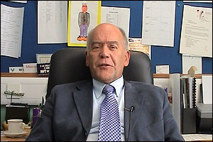 Peter, in his office