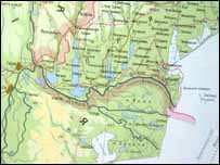 Карта Дунаю