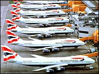Aviões da British Airways