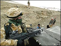 نفرات ارتش بريتانيا در افغانستان