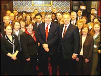 Blair ve İşçi Partisi milletvekilleri