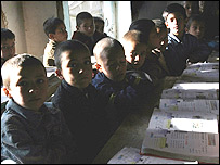 کودکان دانش آموز در افغانستان