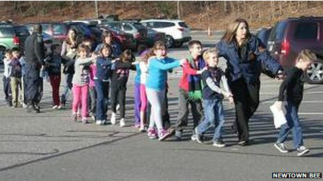 кадри евакуації