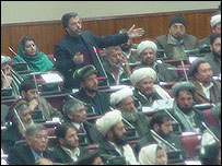 اعضای پارلمان افغانستان