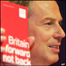 Tony Blair lançando programa de governo do Partido Trabalhista em 2005