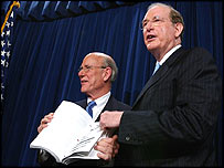 سناتور دمکرات جان راکفلر (راست)