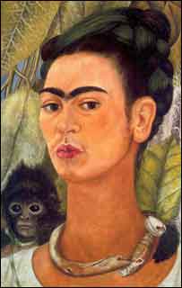 Auto-retrato de Frida Kahlo, que integra mostra na Tate Modern