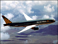 Máy bay của Vietnam Airlines