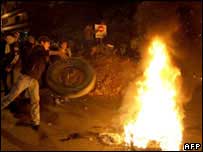 Protesto liderado pelo Hezbollah em Beirute