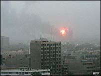 Вибух у Багдаді - березень 2003р.